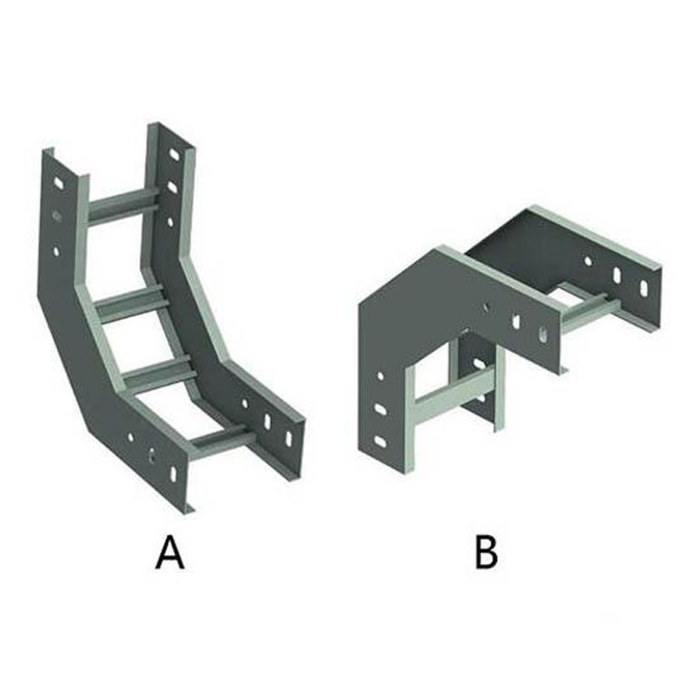 梯级式镀锌电缆桥架用垂直凹凸弯通